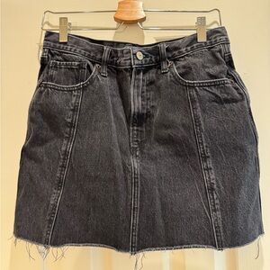 A&F Black Jean Skirt - Size 29/8